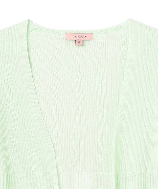 TOCCA AJISAI BOLERO ボレロ ライトグリーン系