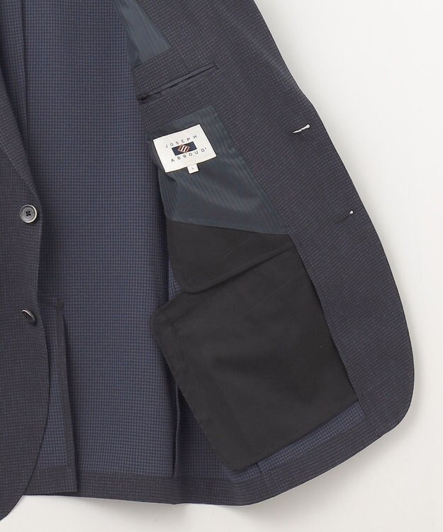 JOSEPH ABBOUD 【驚きの多機能】ドライサッカー ジャケット ネイビー系7