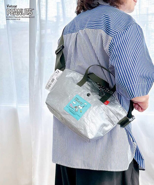 ROOTOTE 8582【スヌーピー】IP.デリ.ピーナッツ-9F 02：シルバー