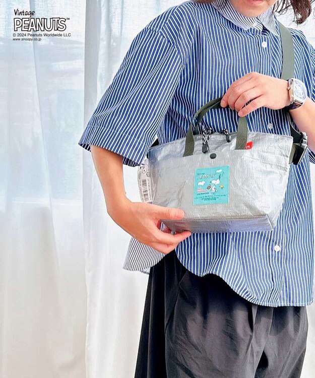 ROOTOTE 8582【スヌーピー】IP.デリ.ピーナッツ-9F 02：シルバー