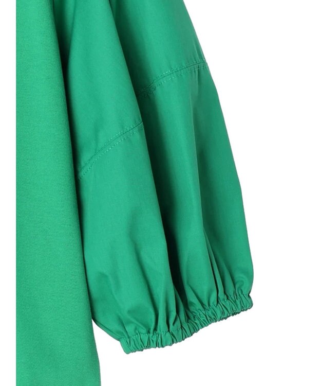 Green Parks 布帛ドッキングランタンスリーブカットプルオーバー Off White