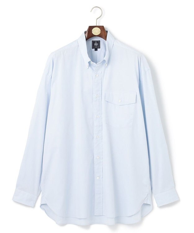 J.PRESS MEN 【J.PRESS ORIGINALS】OXFORD B.D. SHIRT / BAGGY FIT サックスブルー系
