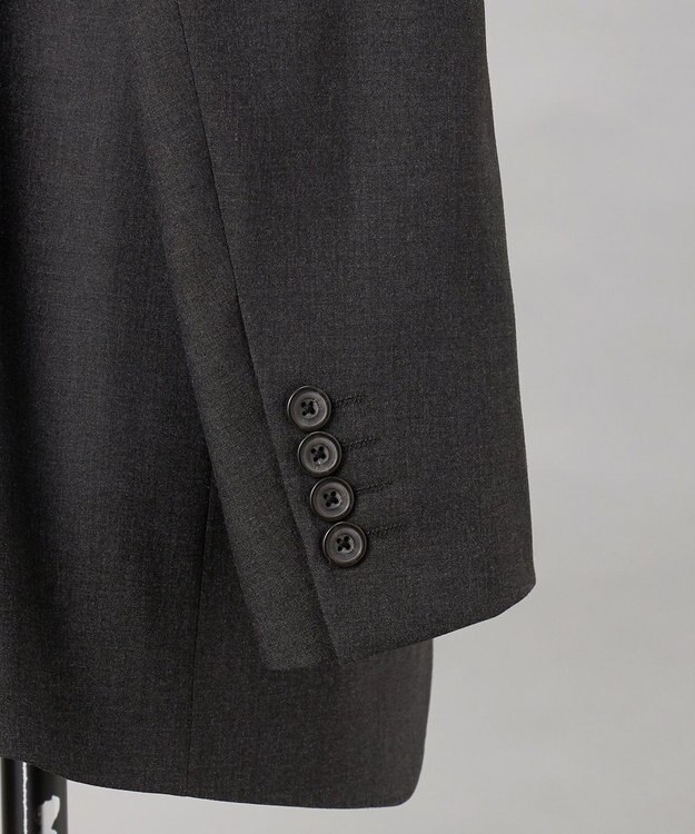 GOTAIRIKU 次世代スーツ【2WAYストレッチ/透湿性/シワになりにくい】ハイスペック2WAYストレッチスーツ グレー系