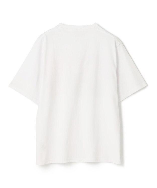 UNFILO MENS PHOTO TEE【ギフトにもおすすめ】 白×ピンク