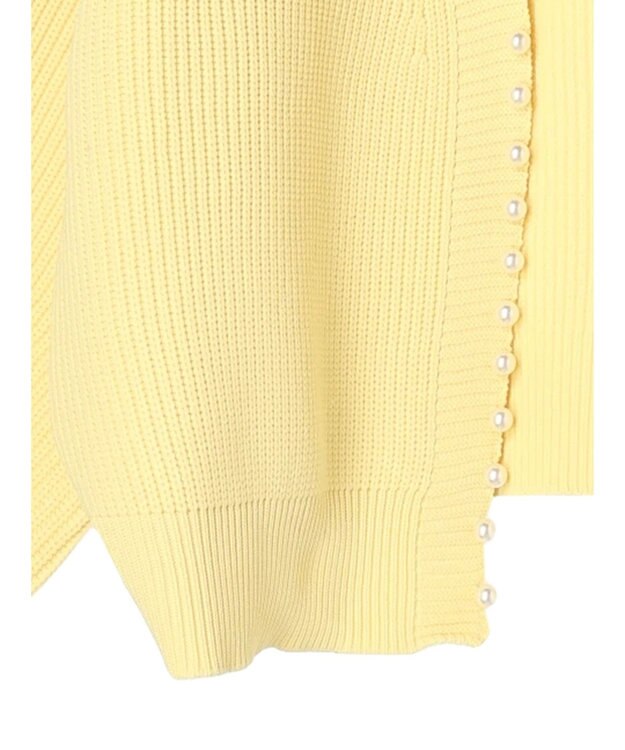 Green Parks ・ＥＬＥＮＣＡＲＥ　ＤＵＥパールトッパーカーディガン Yellow