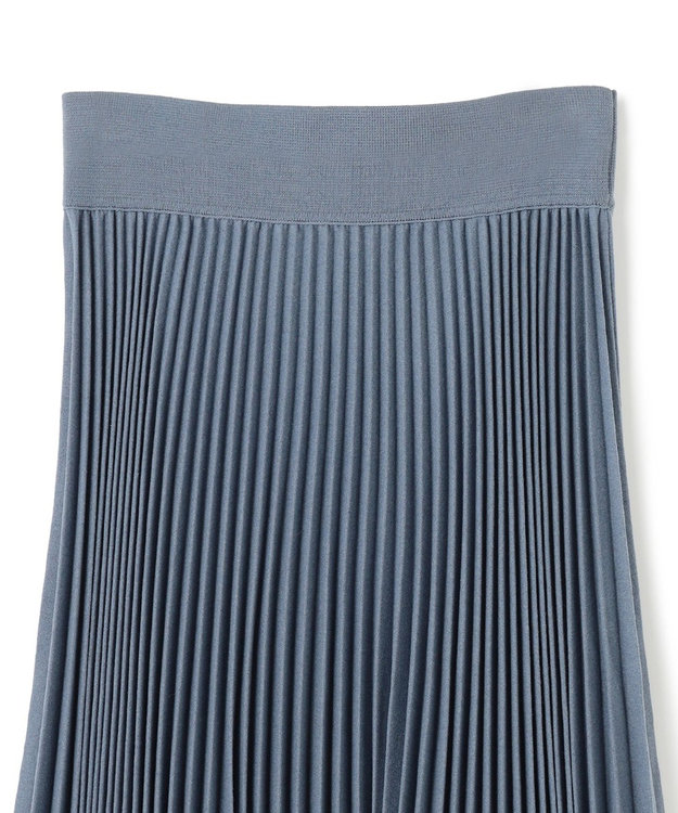 JOSEPH プリーテッドフランネル　プリーツスカート Cloudy Blue