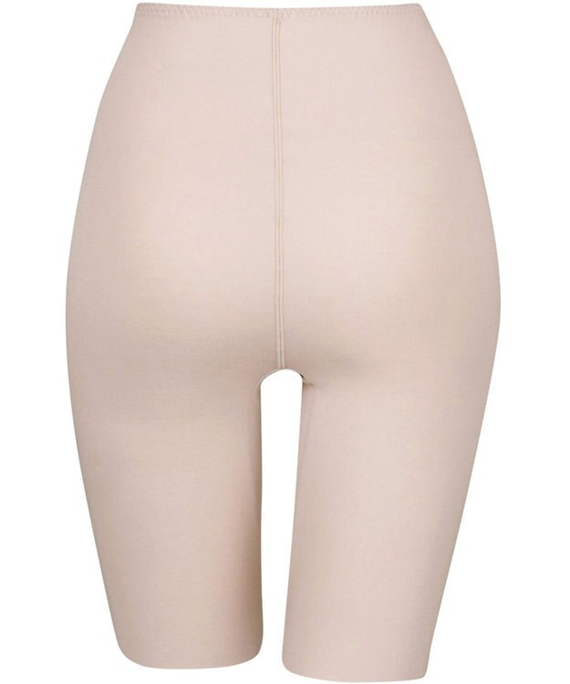 Wing あったかインナーボトム 綿100％(肌側) アウターにひびきにくい ムレにくい 【綿の贅沢 ここちフラット】 ひざ上丈 秋 冬 ER4472 ウイング／ワコール ベージュ