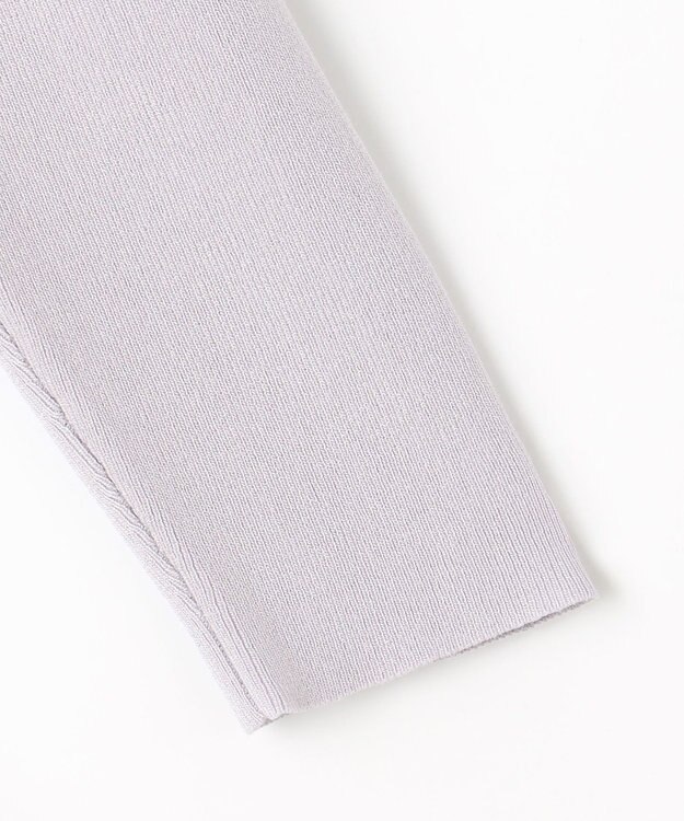 ANY SIS 【WEB・一部店舗限定】ペプラム ニット ラベンダー