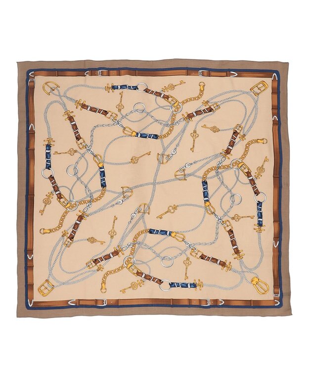 23区 【好評につき追加予約/Oggi10月号掲載】ウール カシミヤ ストール ベージュ系