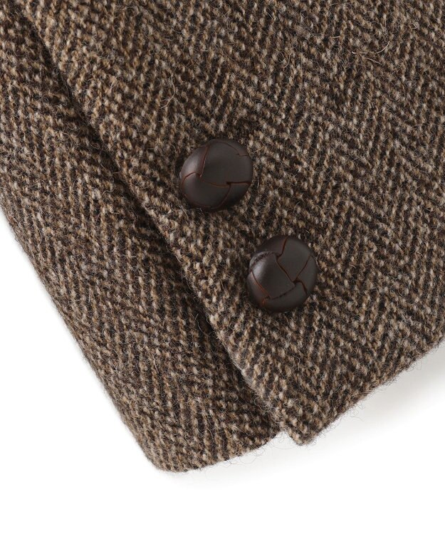 J.PRESS MEN 【KING SIZE】【定番】LOVAT LAVEROCK TWEED ヘリンボンツイードジャケット ブラウン系1