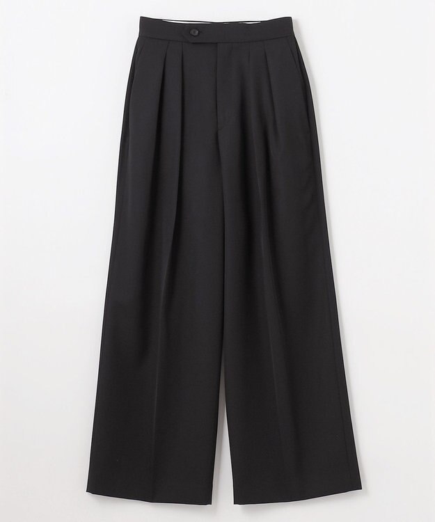 NAVE 【Nave】ウールポリエステルツイル パンツ ブラック系