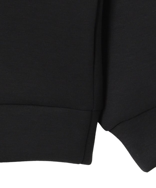 WEGO KEEPWARM　BIGハーフZIPプルオーバー ブラック中濃色