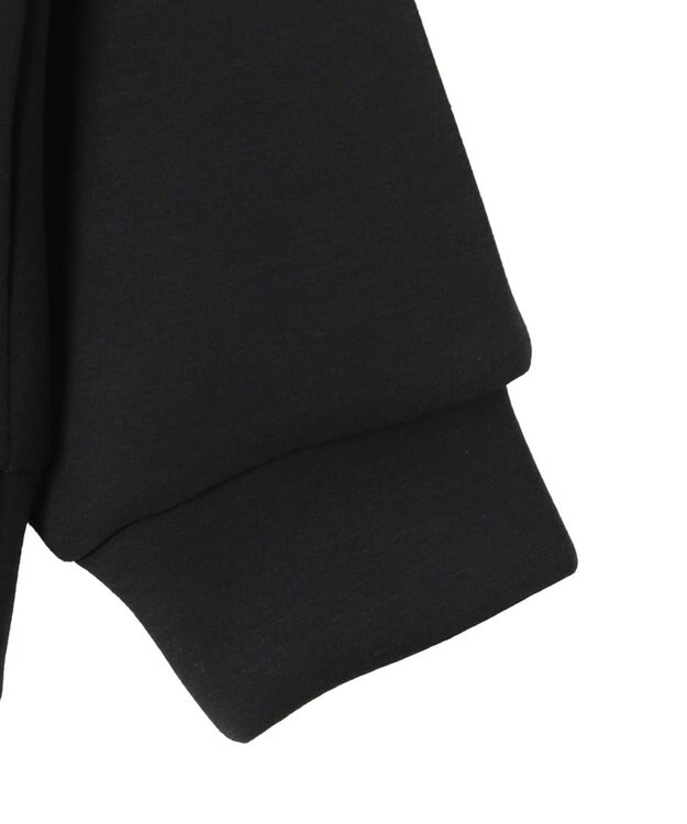 WEGO KEEPWARM　BIGハーフZIPプルオーバー ブラック中濃色