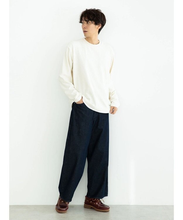 CRAFT STANDARD BOUTIQUE カットコールフェイクレーヤードプルオーバー Ivory