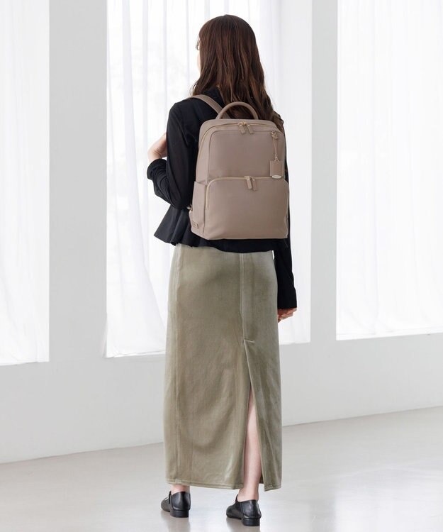 ACE BAGS & LUGGAGE Jewelna Rose フレイヤ・リュック2 エアリィ A4ゆったりサイズ 16261 グレージュ