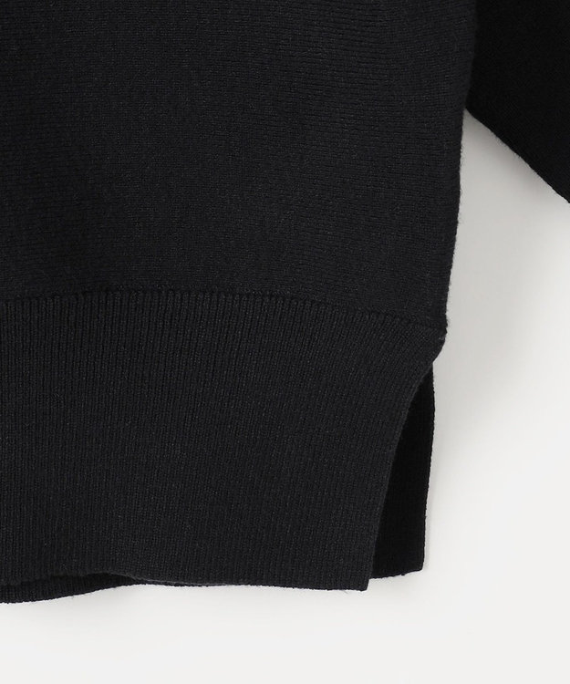 ANY SIS CICA加工 ビューティドルマン ニット ブラック