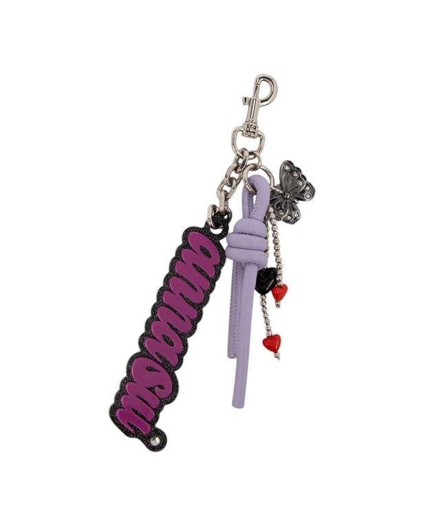 ANNA SUI ロッキンチャーム ロゴ パープル