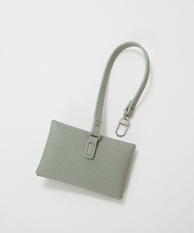 TOPKAPI 【Breath TOPKAPI】DUAL デュアル シュリンクレザー バイカラー トートバッグ チャーム付き グレージュ