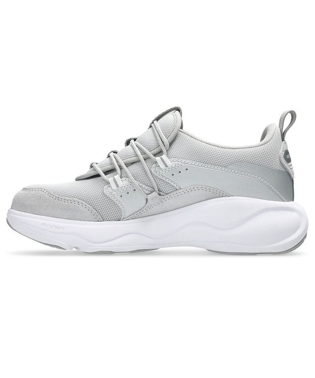 ASICS WALKING ゲルラシーロ レディース E相当 ライトグレー×シルバー