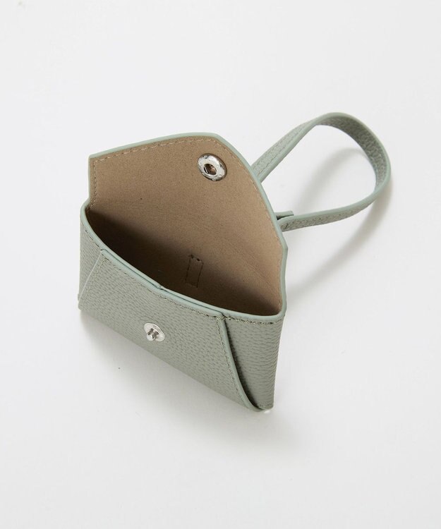 TOPKAPI 【Breath TOPKAPI】DUAL デュアル シュリンクレザー バイカラー トートバッグ チャーム付き グレージュ