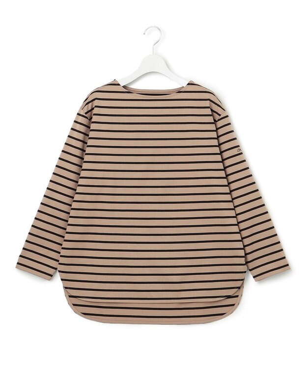 J.PRESS YORK STREET 【WOMEN】バスクTシャツ ブラウン系1