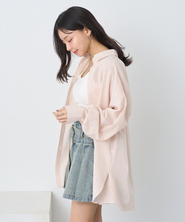 earth music&ecology サッカーレギュラーシャツ Orange