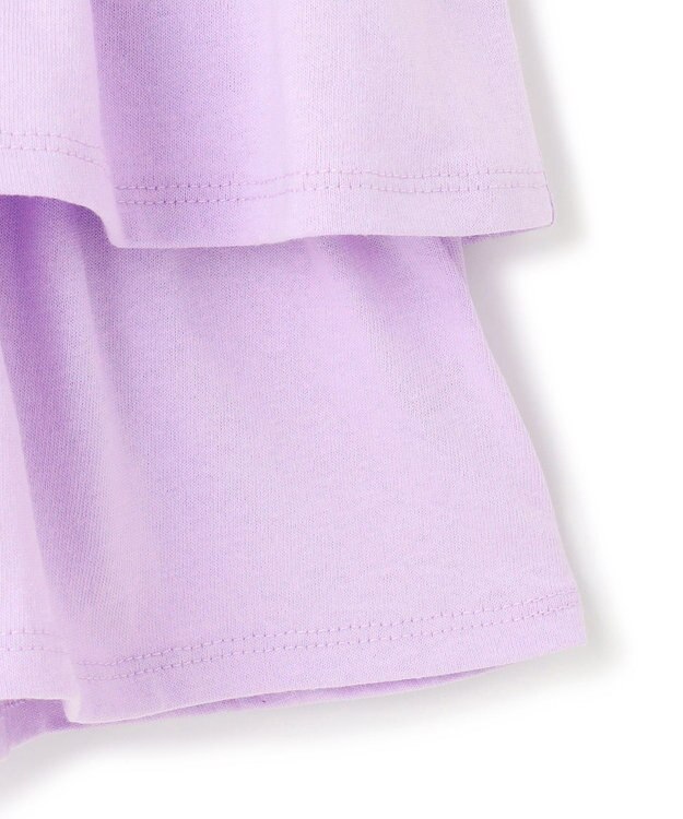 UNFILO 【110-150cm】アソート デザインTシャツ パープル[ティアード]