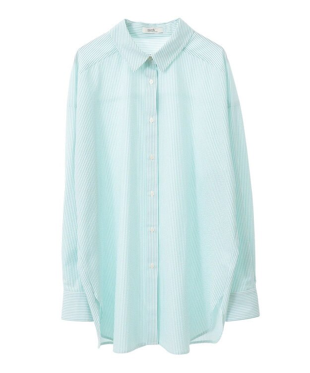 earth music&ecology サッカーレギュラーシャツ Pink