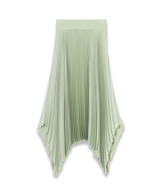 JOSEPH ニットウィーブプリッセ　プリーツスカート Matcha