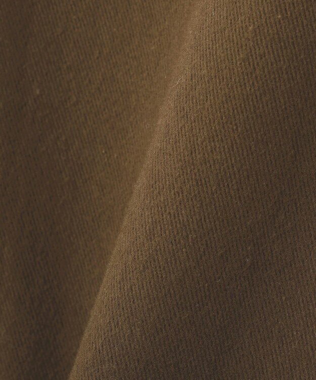 CRAFT STANDARD BOUTIQUE フロントジップジャンパースカート Brown