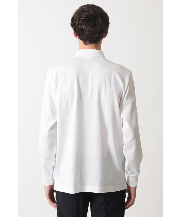 DAKS スーピマカノコ ポケットポロ ホワイト