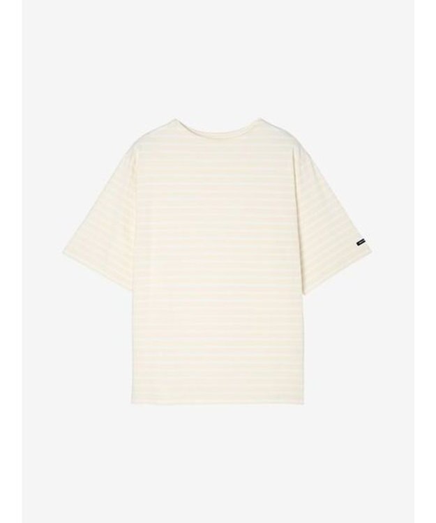 HELLY HANSEN ショートスリーブ HHマリンボーダーボートネックティー アイボリー