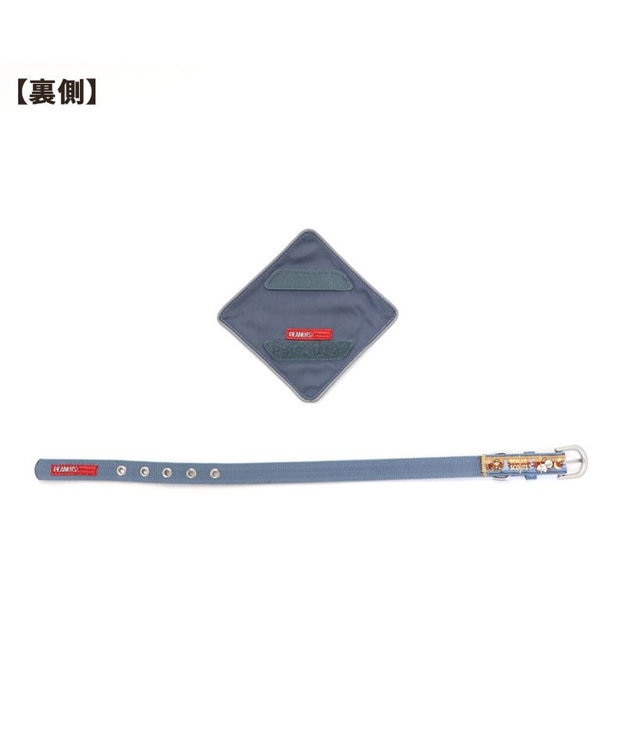 PET PARADISE スヌーピー 首輪 ビーグルスカウト柄 反射付き 【Ｍ】中型犬 グレー