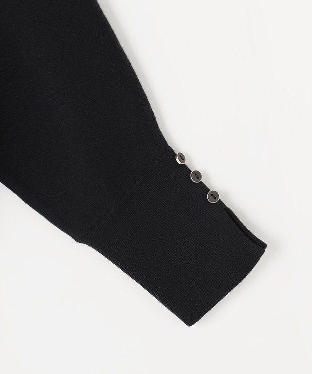 ANY SIS CICA加工 ビューティドルマン ニット ブラック