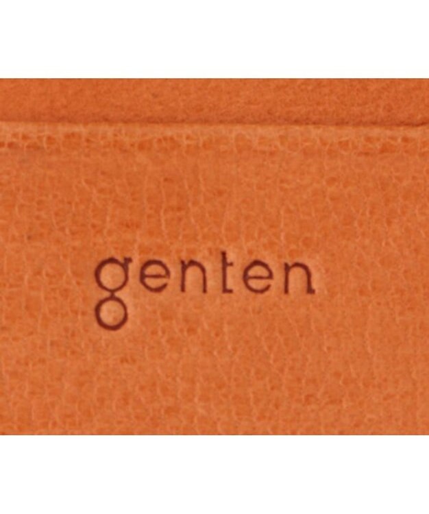 genten ゴートベーシック 二つ折り財布 レンガ