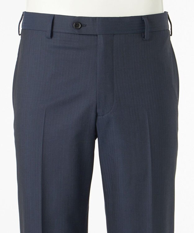 J.PRESS MEN 【ESSENTIAL CLOTHING】インディゴルック マイクロヘリンボーン スーツ ダルブルー系1