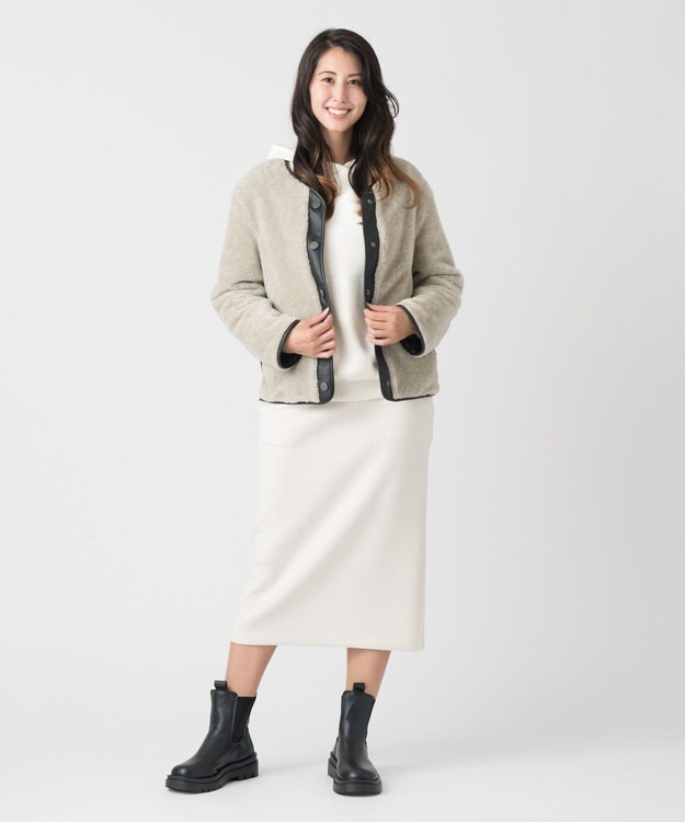 ONWARD Reuse Park 【23区】スカート秋冬 オフホワイト