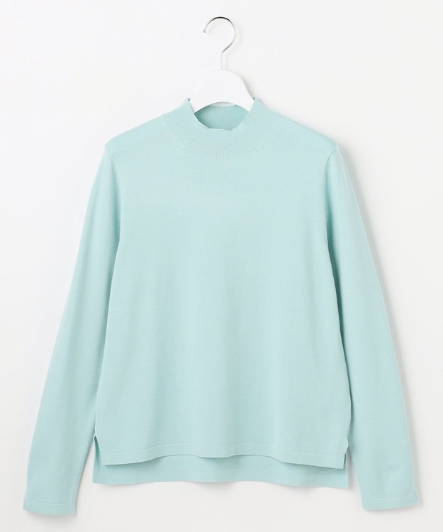 J.PRESS LADIES 【人気のため新色追加】PRINCE ハイネック ニット ミント系