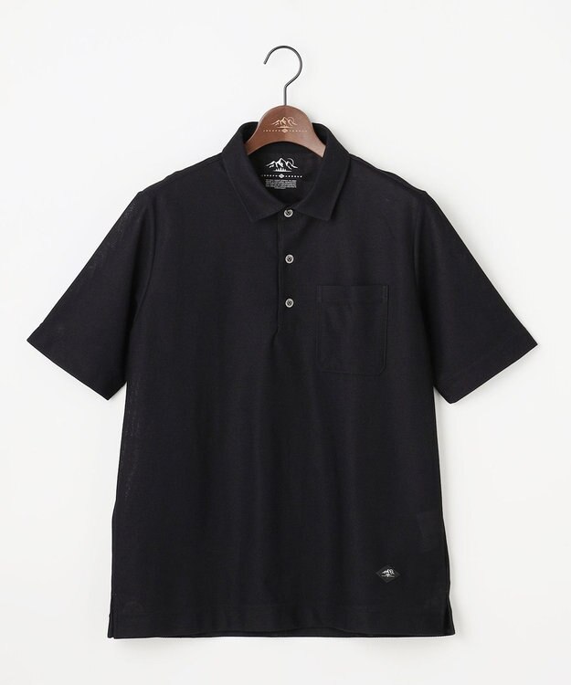 JOSEPH ABBOUD MOUNTAIN ＯＧ鹿ノ子ポロ（ＯＰＳ） ネイビー系