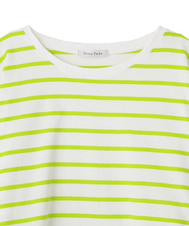 Green Parks サイドタックプルオーバー Lime Green