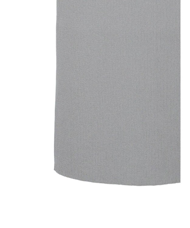 Green Parks リブニットワンピース Gray