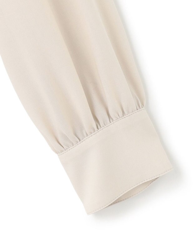 23区 キュアセルツイル ボウタイ ブラウス アイボリー系