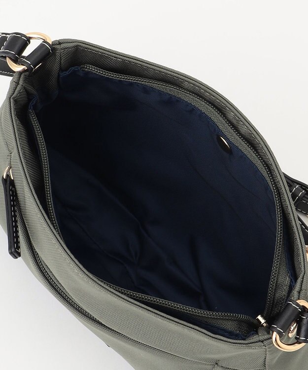 LA BAGAGERIE ポリエステルキャンバス　タックポシェット グレー