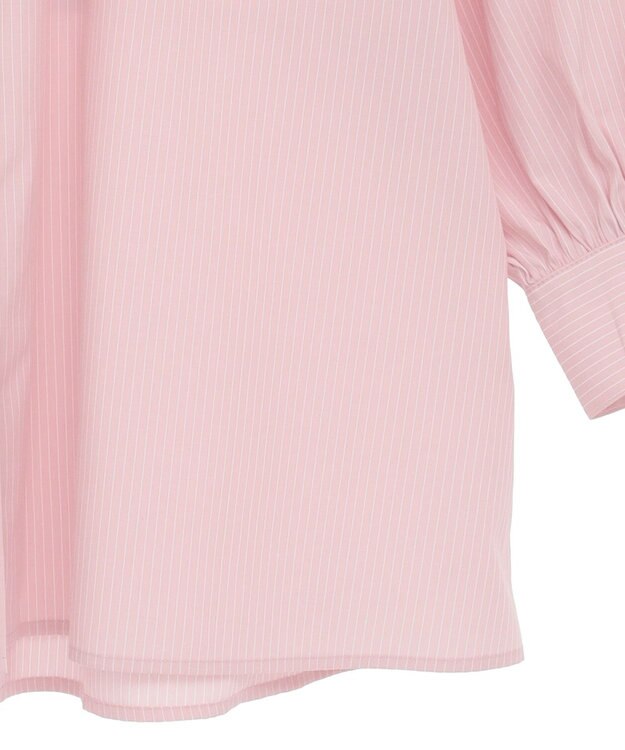 earth music&ecology 2wayボウタイブラウス Stripe