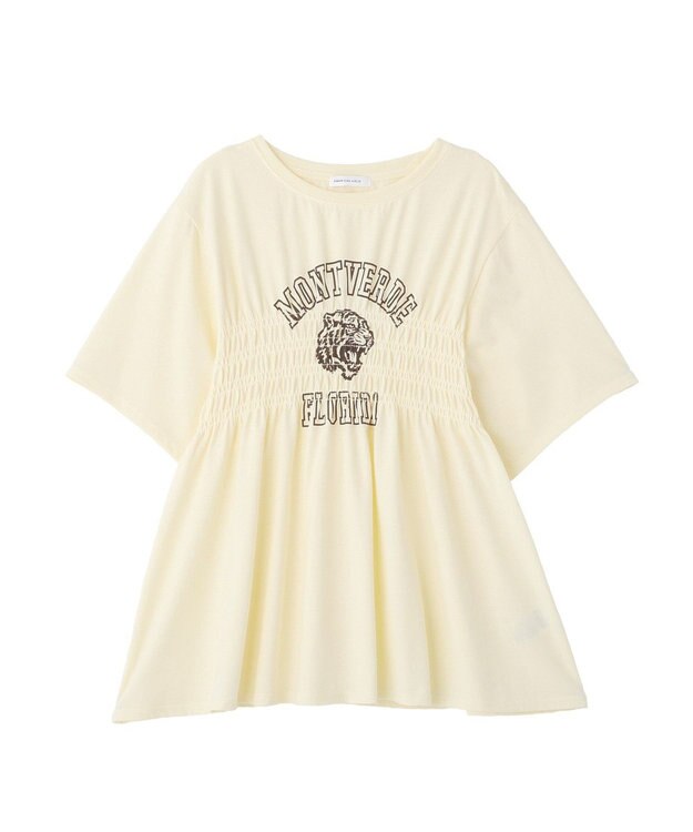 AMERICAN HOLIC シャーリングプリントTシャツ Light Yellow