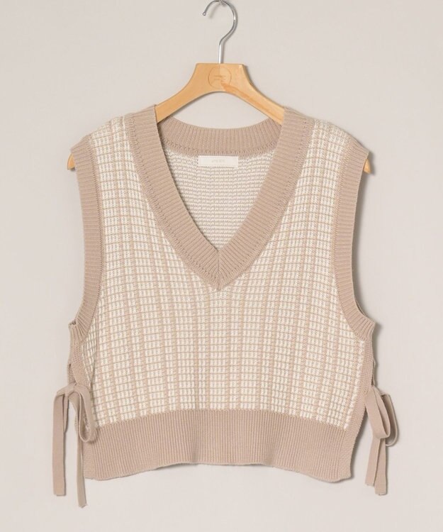 ONWARD Reuse Park 【any SiS】ベスト秋冬 ベージュ