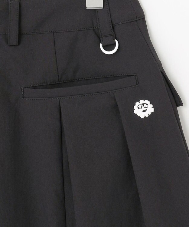 PW CIRCULUS 【WOMEN】カーゴ プリーツスカート ゴルフウェア レディース ブラック系