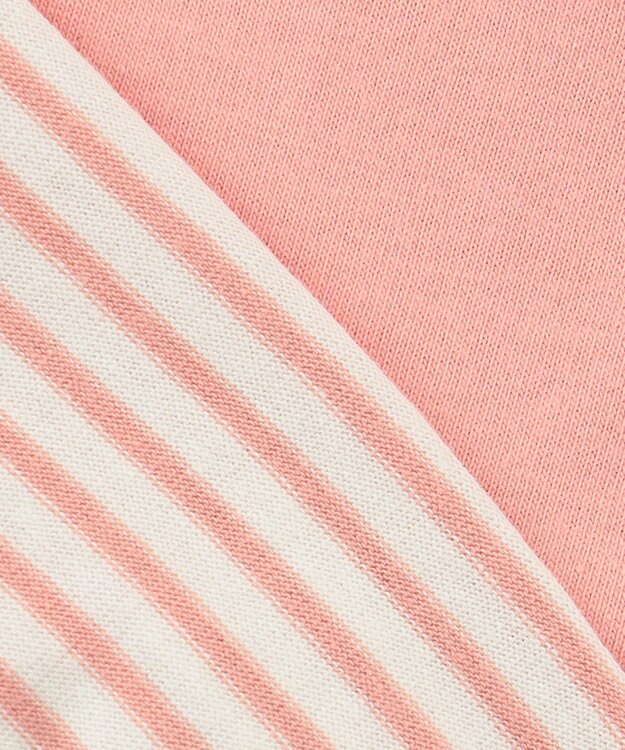 組曲 KIDS 【80-90cm】セーラーボーダー ワンピース ピンク系1