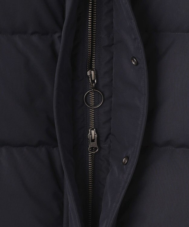 J.PRESS MEN 【デタッチャブルフード】サステナブル ダウンコート ネイビー系