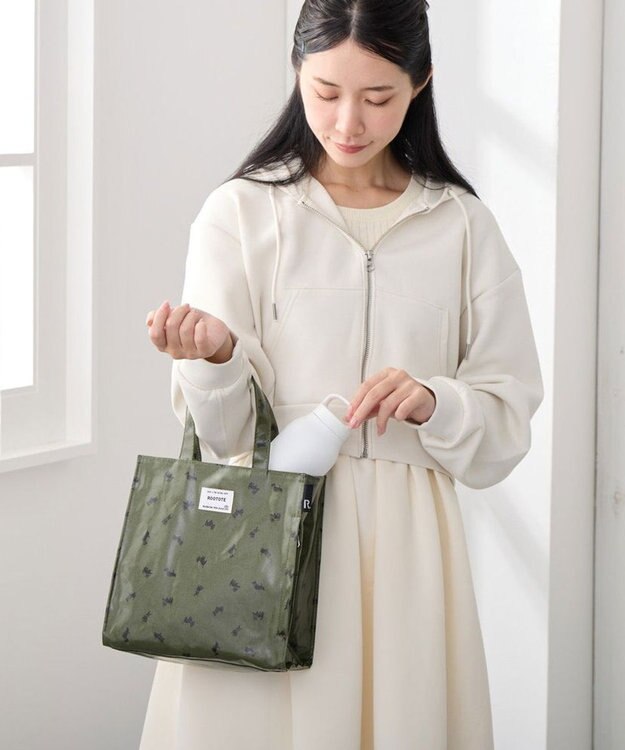 ROOTOTE 3601【ラミネート加工 正方形型】 EU.スクエア.ラミネート-S 02：グランパ